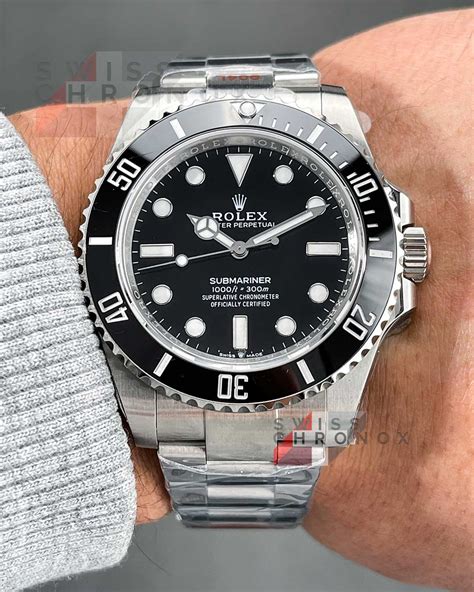 rolex no date movement|2023 submariner no date 124060.